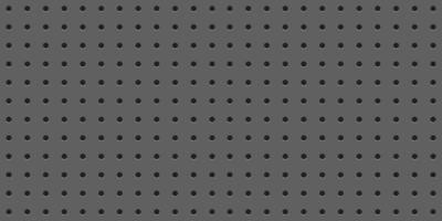 Metal Peg board perforated texture background material with round holes. vector