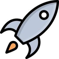 rocket  Vector illustration on a background. Premium quality symbols. Vector icons for concept or graphic design