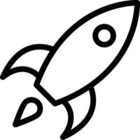 rocket Vector illustration on a background. Premium quality symbols. Vector icons for concept or graphic design.