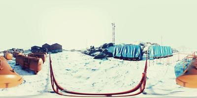 VR360 Antarctic Base of Antarctica video