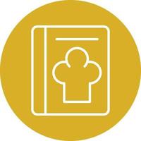 Cookbook Icon Style vector