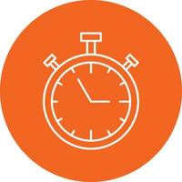 Stopwatch Icon Style vector