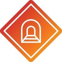 Tunnel Icon Style vector