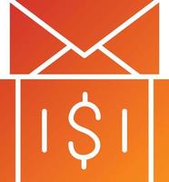 Send Money Icon Style vector