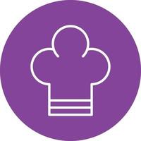 Chef Hat Icon Style vector