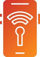 Mobile Hotspot Icon Style vector