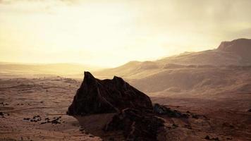 Red Rock Canyon State Park features scenic desert cliffs video