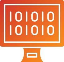 Binary Icon Style vector