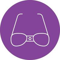 Smart Glasses Icon Style vector