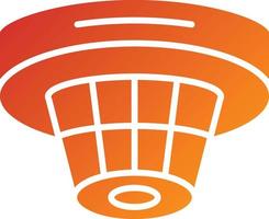 Smoke Detector Icon Style vector