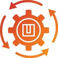 Automation Icon Style vector