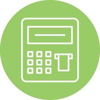 Atm Machine Icon Style vector