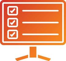 Survey Icon Style vector