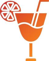 Cocktail Icon Style vector