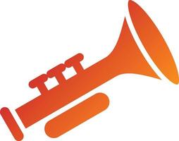Trumpet Icon Style vector