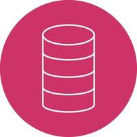 Database Icon Style vector