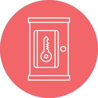 Smart Door Icon Style vector