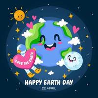 Happy Earth Day vector