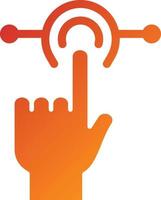 Interactive Icon Style vector