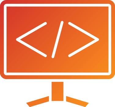 Coding Icon Style vector