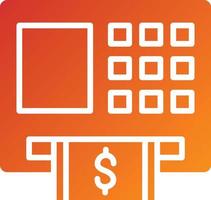 Atm Icon Style vector