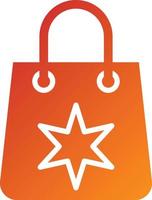 Shopping Bags Icon Style vector