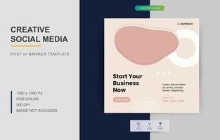 Digital Marketing Social Media Post Template, Digital marketing agency, Square Flyer Template, Digital Business Marketing Social Media Banner vector