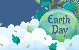 Happy Earth Day Awareness Background vector