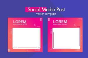 Modern background template for social media posts and banner ads, easy to edit and very useful for enhancing your product marketing. vector illustration