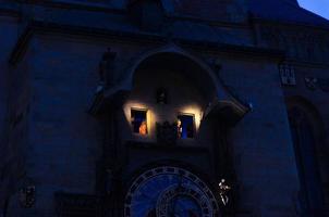 Closeup Prague Astronomical Clock Orloj photo