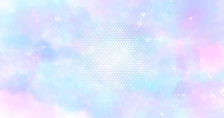 purple blue watercolor background. pastel mottled border texture and blurred grunge design in old vintage backgrounds.