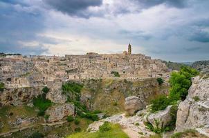 Sassi di Matera historical centre Sasso Caveoso, Basilicata, Italy photo