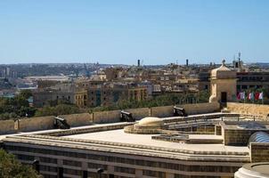 Cannons at St. James Counterguard Barrakka gardens, Valletta, Malta photo