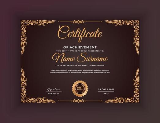 certificate of appreciation design templates