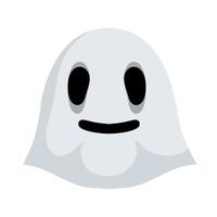 Ghost. Funny flying spirit.The Halloween element. vector