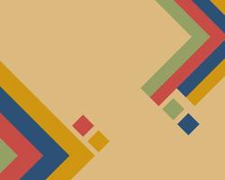 Retro, old, vintage background concept. colorful of many lines vector