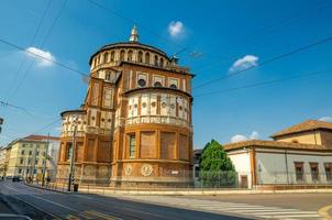 Santa Maria delle Grazie church Last supper fresco, Milan, Italy photo