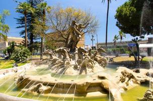 Fountain of Rape of Proserpine Ratto di Proserpina with horses photo