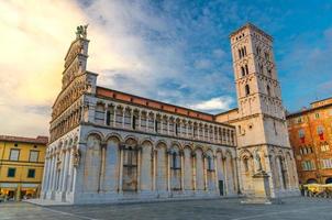 Chiesa di San Michele in Foro St Michael Roman Catholic church basilica on Piazza San Michele square photo