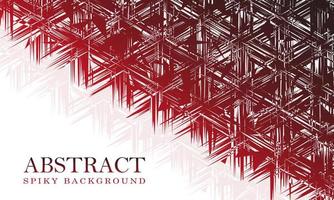 abstract red spiky background by vector design