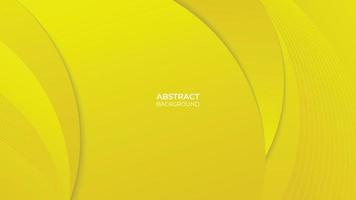 Yellow color background abstract composition vector. used for for banner, web, header, cover, wallpaper, billboard, brochure, social media, landing page. vector