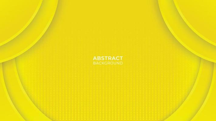 simple yellow business background with yellow circle border. abstract yellow wallpaper. used for for banner, web, header, cover, wallpaper, billboard, brochure, social media, landing page.