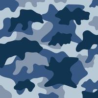 azul mar océano soldado sigilo campo de batalla camuflaje rayas patrón militar fondo guerra concepto vector