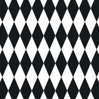 diamond pattern chess black and white background suitable for tablecloth vector