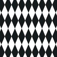 diamond pattern chess black and white background suitable for tablecloth vector