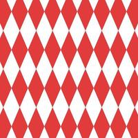 diamond pattern chess red and white background suitable for tablecloth vector