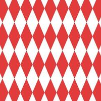 diamond pattern chess red and white background suitable for tablecloth vector