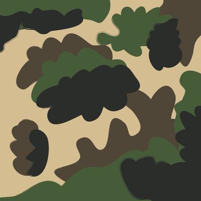 green forest camouflage pattern