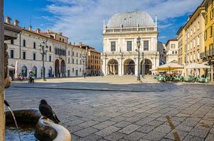 Brescia city historical centre photo