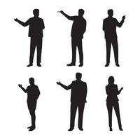 Business Presentation Silhouette Collection